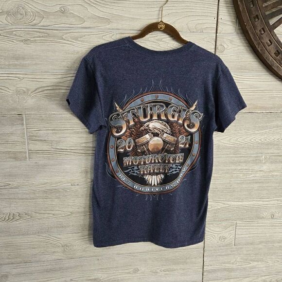 Sturgis Motercycle Rally 2021 SZ S Unisex 81st Anniversary Tshirt - Picture 1 of 6